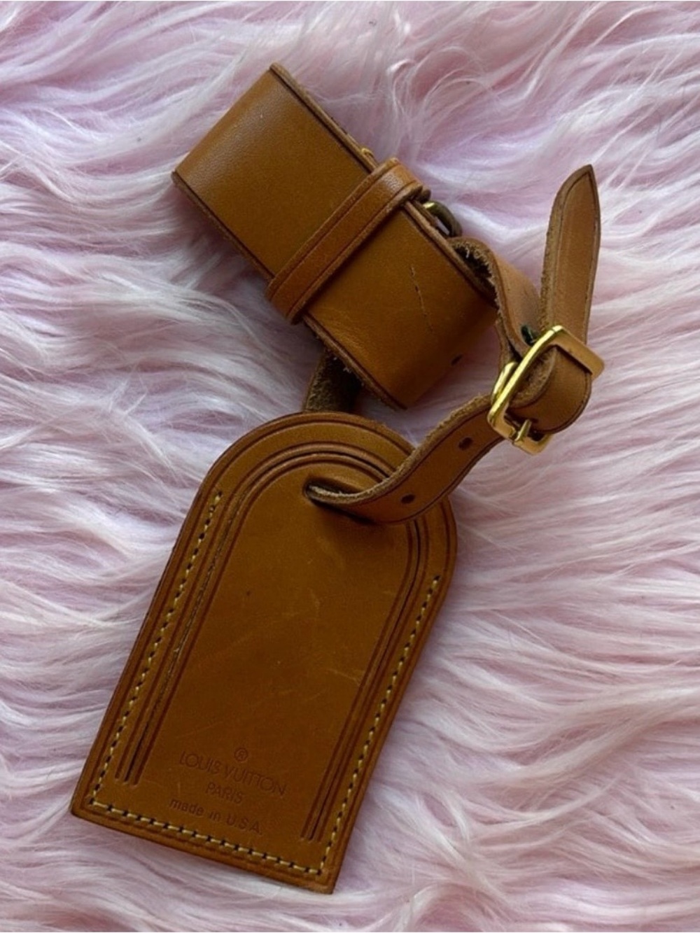 Louis Vuitton Luggage Tag & Poignet
